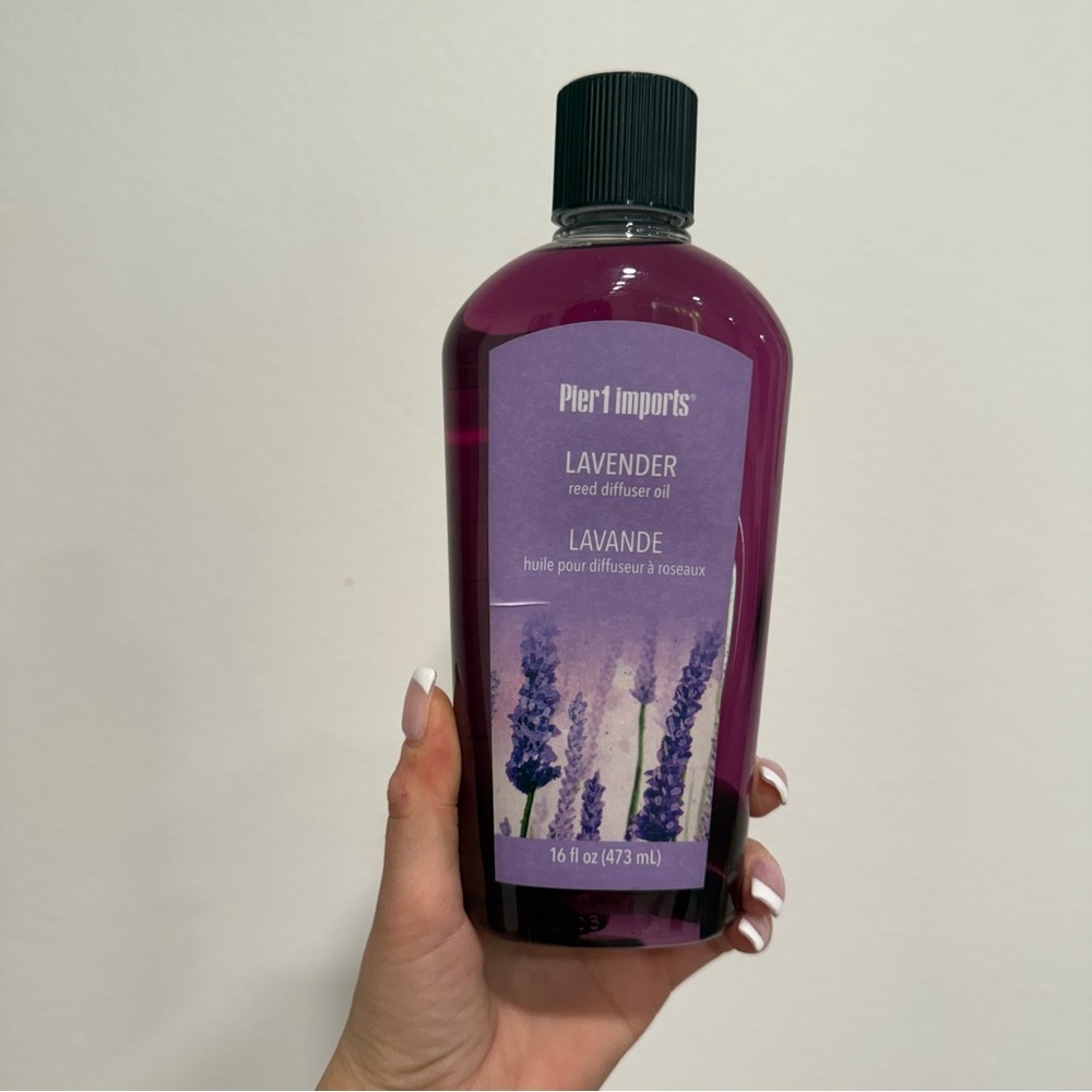 Pier 1 Imports Lavender Reed Diffuser Oil 16 Fl Oz NEW